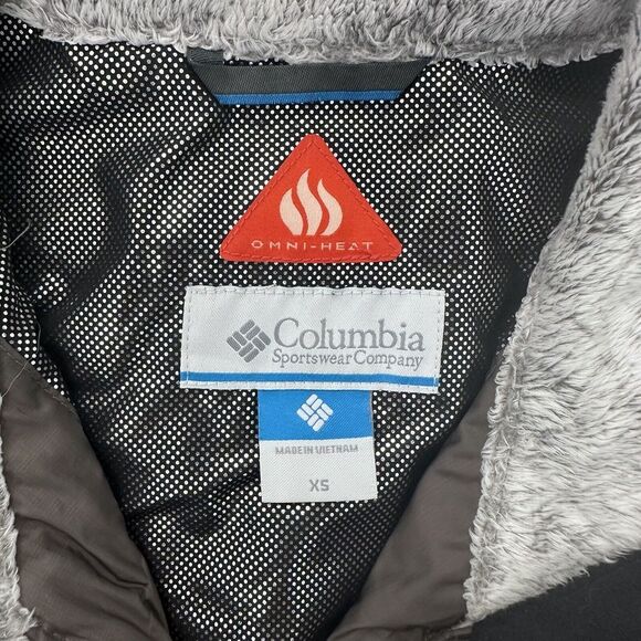 COLUMBIA Omni Heat Women's Light Weight Packable Brown Puffer Jacket Size XS - Picture 2 of 7